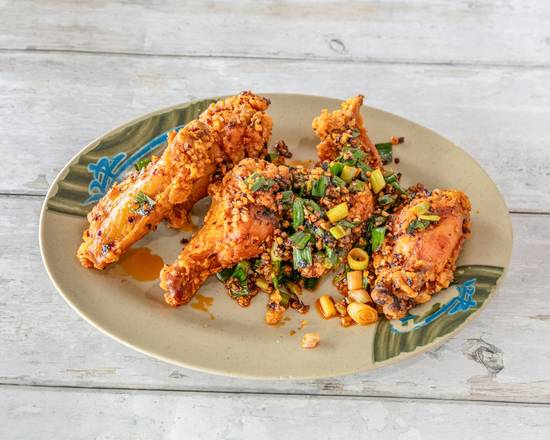 æ¤’é¹½é›žç¿¼(è¾£) / Chili Salt Chicken Wings (5Pcs)