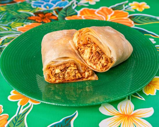 11. Huevos y Chorizo Burrito