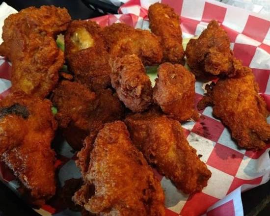 12-Bone in Hot Wings