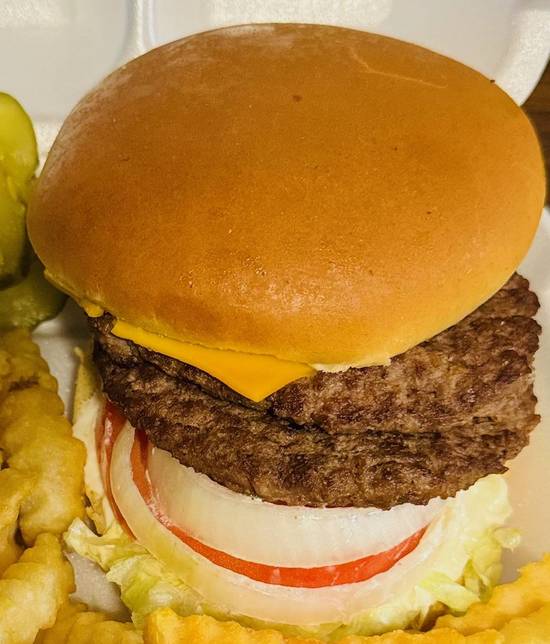 1/2 Lb. Deluxe with Cheese