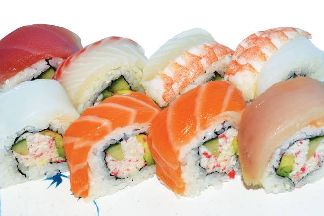 13. Rainbow Roll