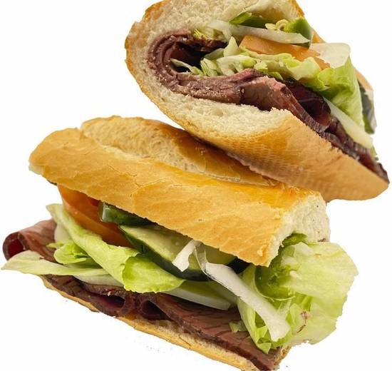 #14 Roast Beef & Cheese Baguette