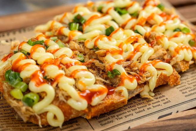 14) Sate Pork Floss Sandwich (Sate Chà Bông)