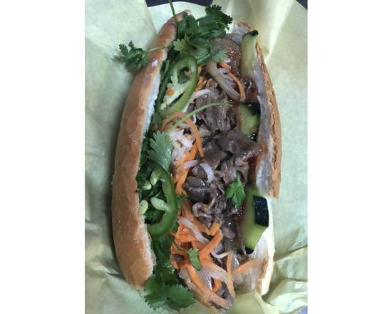 14B. Beef Sandwich ( bÃ¡nh mÃ¬ BÃ² )