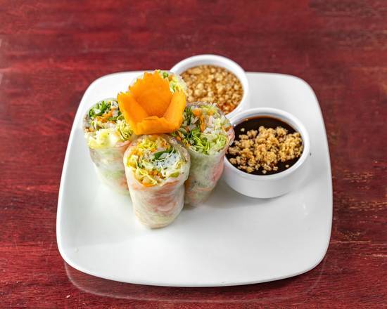2. Fresh Thai Spring Rolls (2 pcs)
