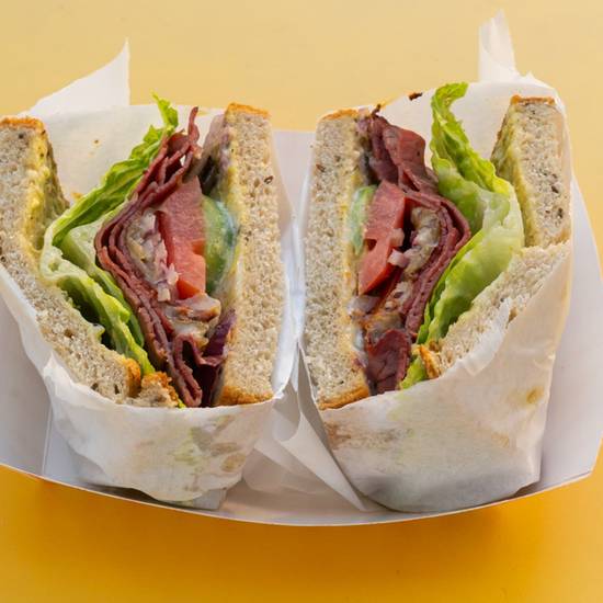 2. Hot Pastrami & Swiss