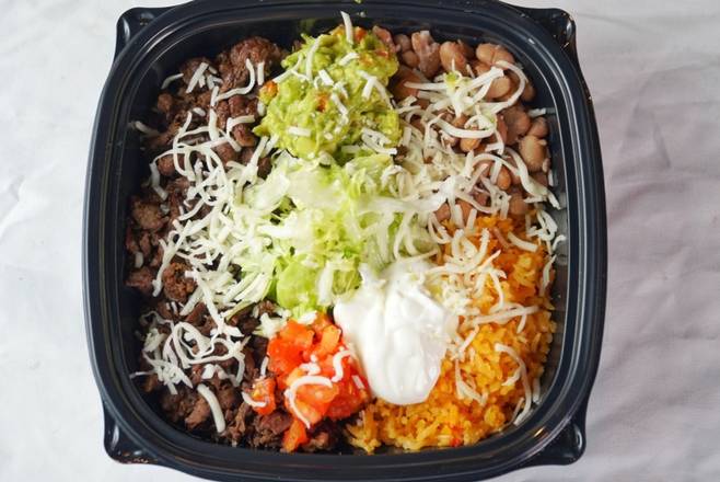 2 Meat Burrito Bowls