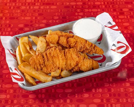 2 Pieces Chicken Strip and Fries