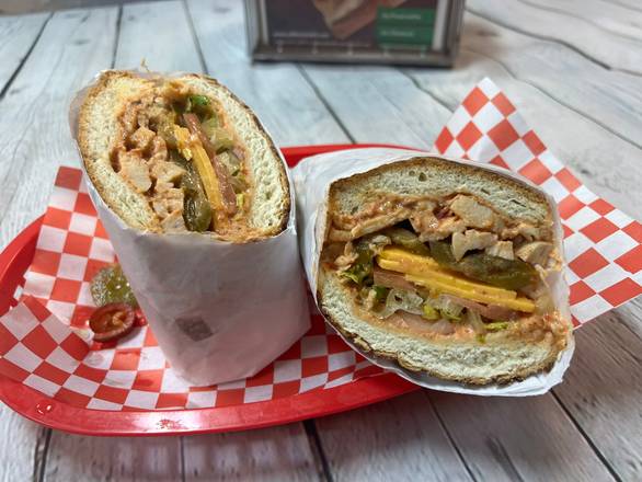 #21 Bombay Chicken W Spicy Bombay Sauce & Cheddar Cheese