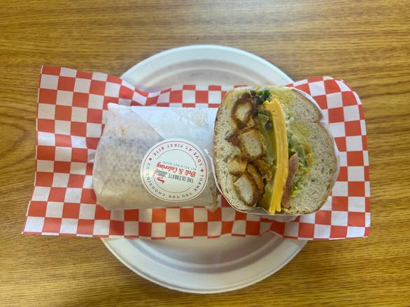 #23 Crispy Chicken W Ultimate Sauces & American Cheese