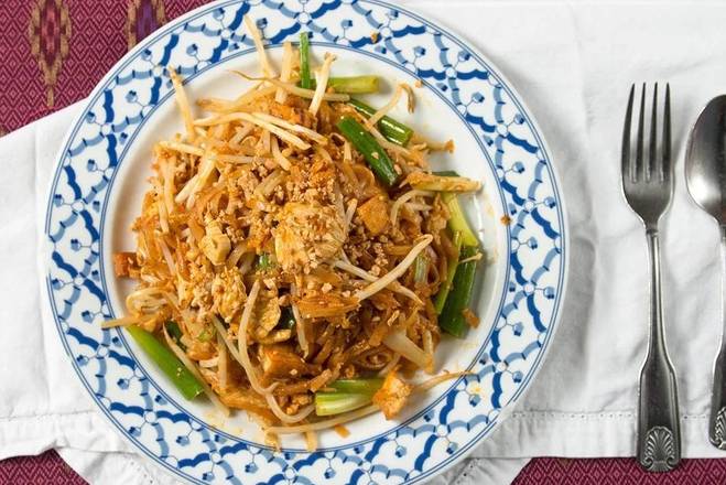 2481. Pad Thai with Chicken & Shrimp