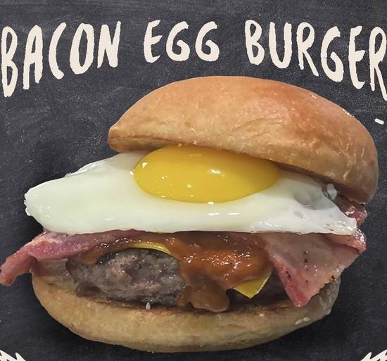 2.Bacon egg burger
