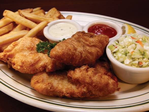 3pc Halibut Chips Dinner