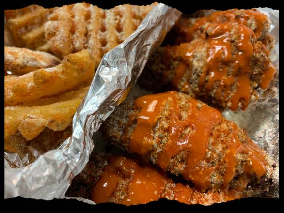 4pc Wing With Fry