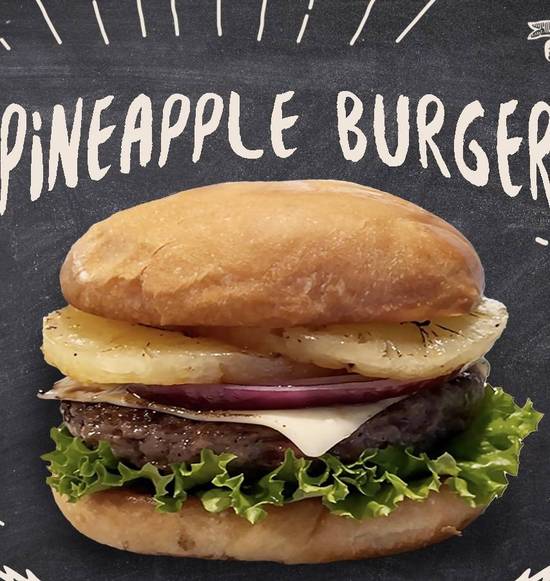 4.Pineapple burger