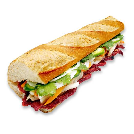 #6 BBQ Pork Baguette Sandwich