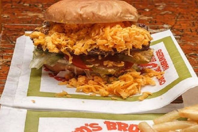 #6 Dressed Cheddar Burger