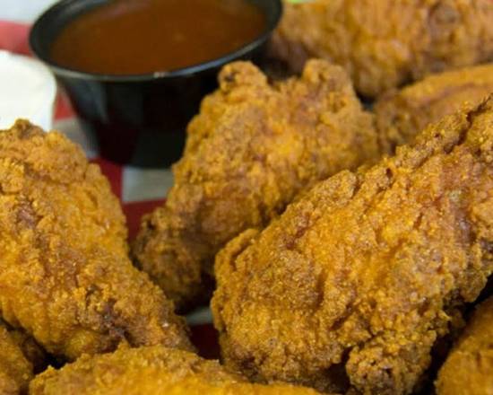 6- Hot Wings & Salad