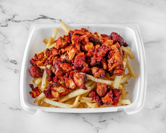 6 Hot Wings with Fries and Soda