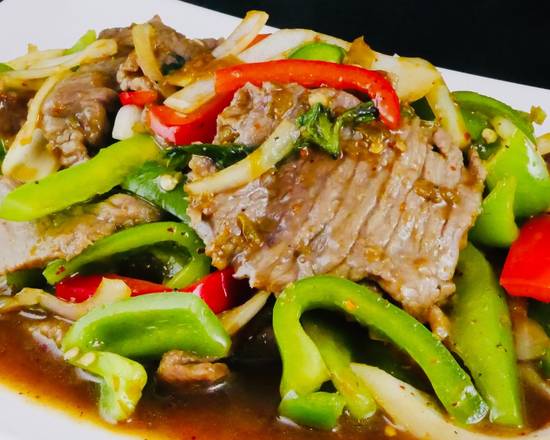 6. Pad Kra Prow Dinner