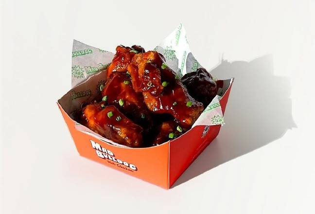 6 Wings Honey Bbq (New)