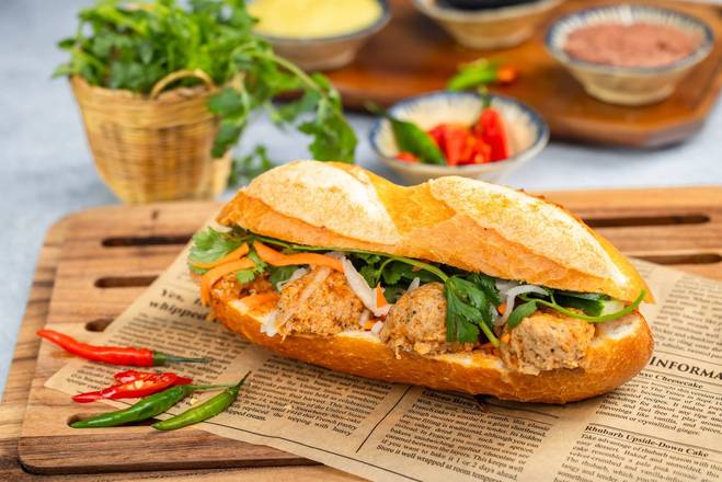 7) Meatballs Sandwich(XÃu Mại)