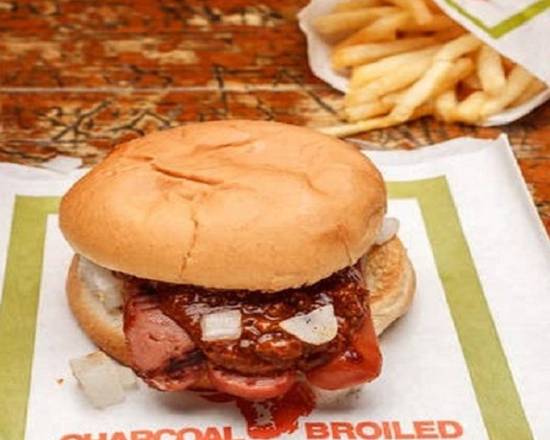 #8 Chili Hot Dog Sandwich