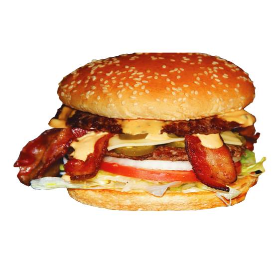 8. DOUBLE BACON JALAPENO SWISS