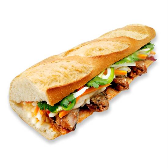 #9 Sardine Baguette Sandwich