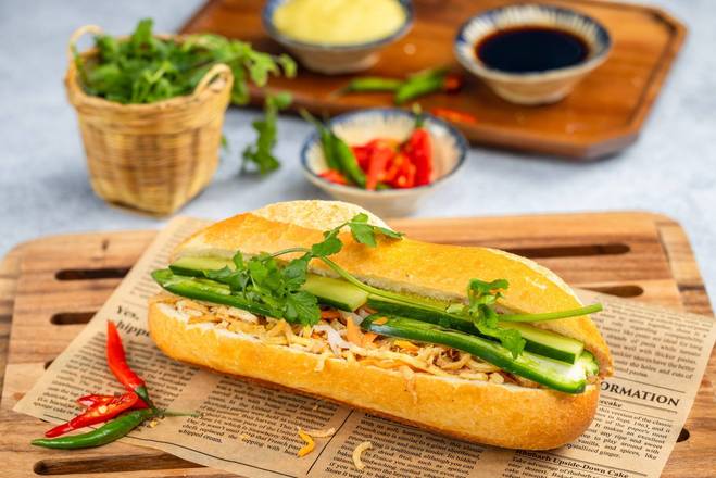 9) Vegetarian Sandwich (Bi Chay)