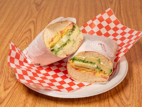 #9 Veggie W Avocado, Oil& Vinegar And American Cheese