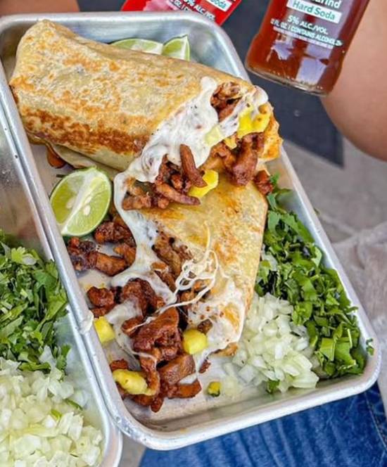 Al Pastor Burrito