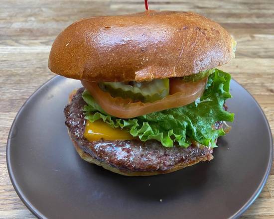 American Classic Burger with Fries