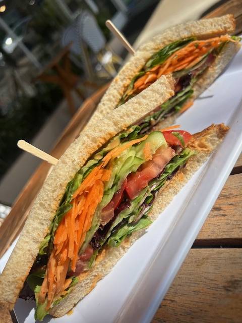 Asian Veggie Sandwich