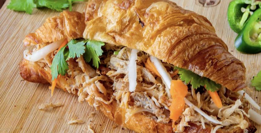 B12. Croissant Shredded Chicken