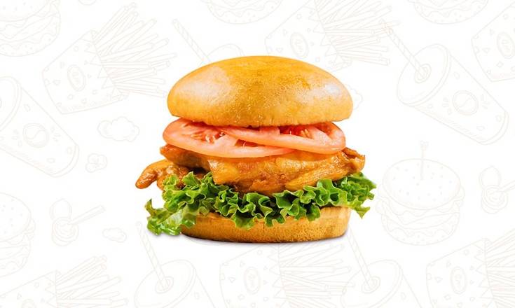 B3.Grilled Chicken Burger-å¥¥å°”è‰¯çƒ¤å ¡