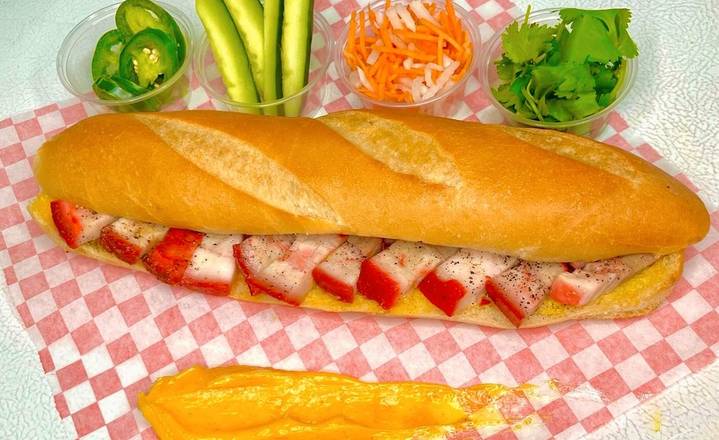 B4. Pork Belly Sandwich (L)