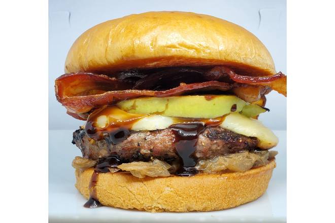 Bacon Apple Brie (SugarHouse Burger)