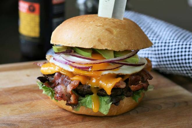 Bacon, Avocado Burger