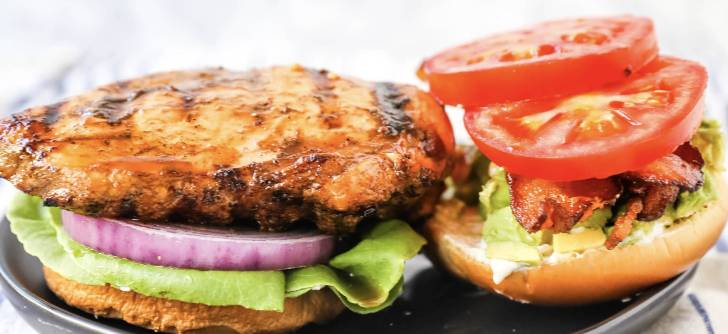 Bacon Avocado Chicken Sandwich