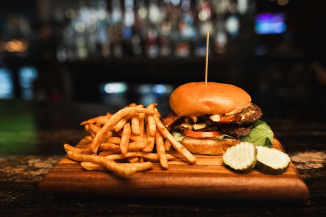 Bacon Boulder Smash Burger