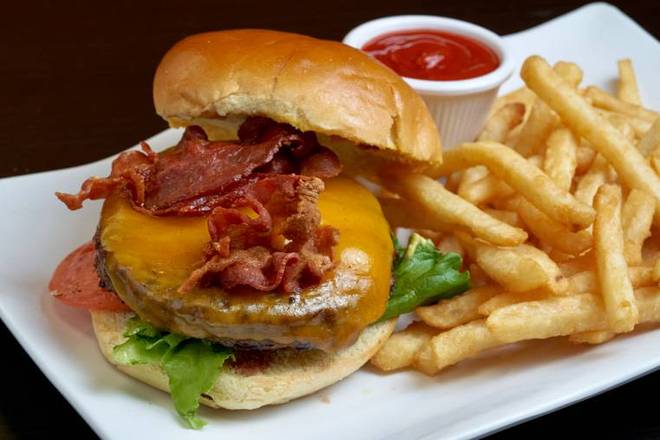 Bacon cheddar burger