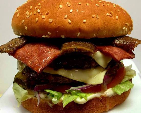 Bacon cheese burger