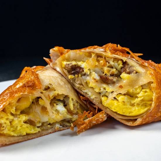 Bacon egg and cheese Burrito