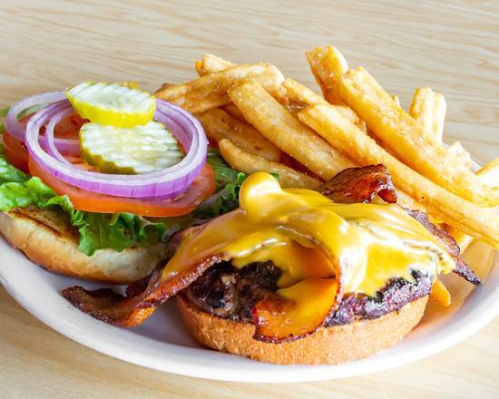 Bacon Swiss Burger