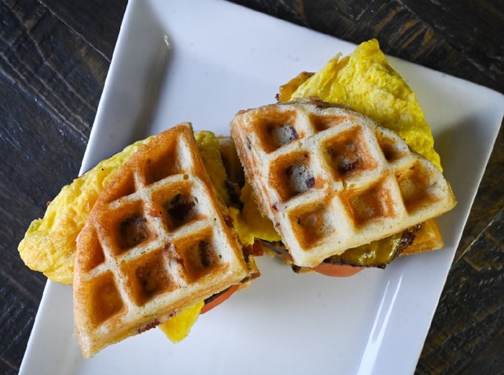 Bacon Waffle Sandwich