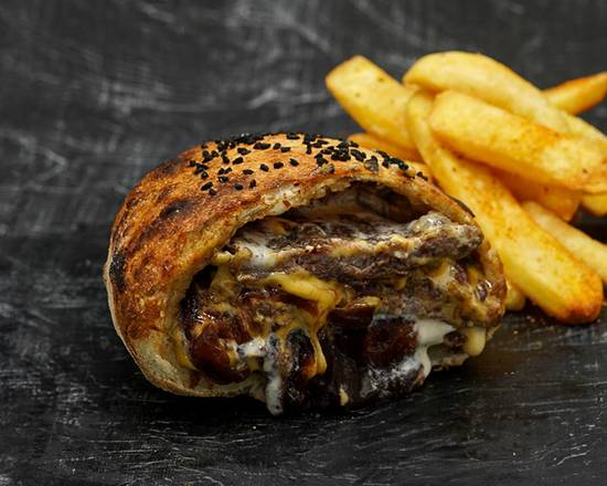 BBQ Burger & Fries