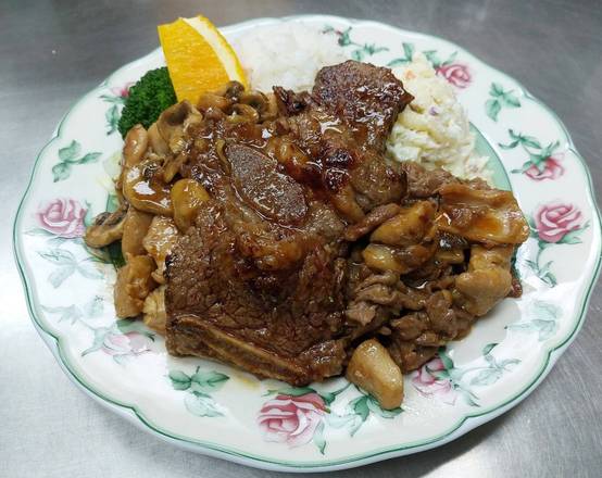 BBQ Chicken+Beef + Short Ribs