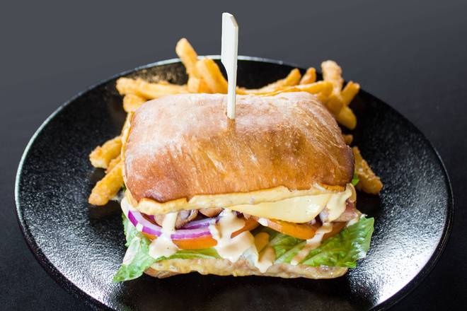 BBQ Dry Rubbed Tuna Melt