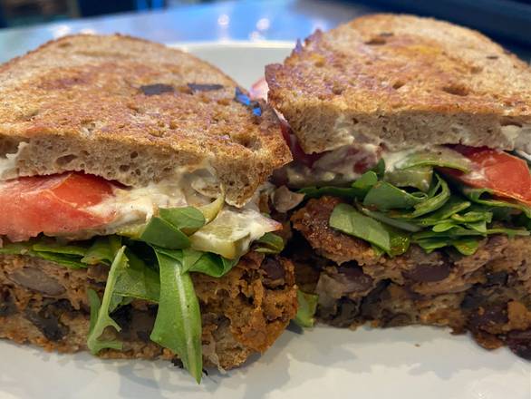 BBQ Mushroom Burger Melt